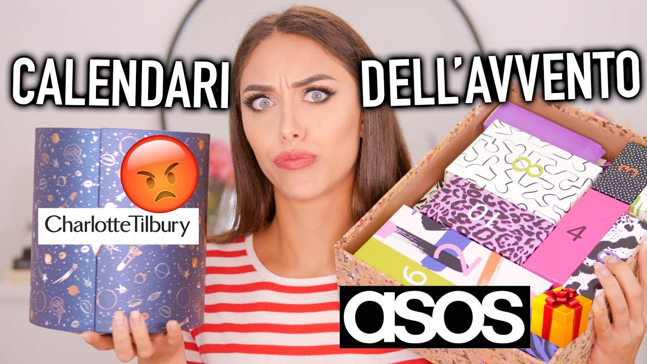 🎁 CALENDARI DELL'AVVENTO ASOS E CHARLOTTE TILBURY 2019! CHE FREGATURA!!!