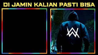 Cara membuat bingkai warna warni di kine master