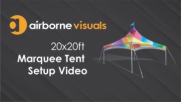 Custom Canopy Tent Setup Instructions