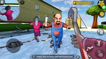 Scary Teacher 3D_New updater-New fun video everyday , gameplay walkthrough part 1090 ( android, ios)