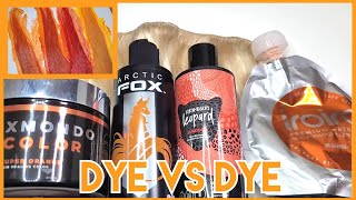 Dye VS Dye - Orange