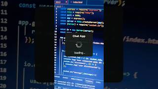 Chat app using Socket in Node js #expressjs  #codelover screenshot 1