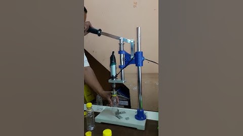 Cap sealing machine by medispare