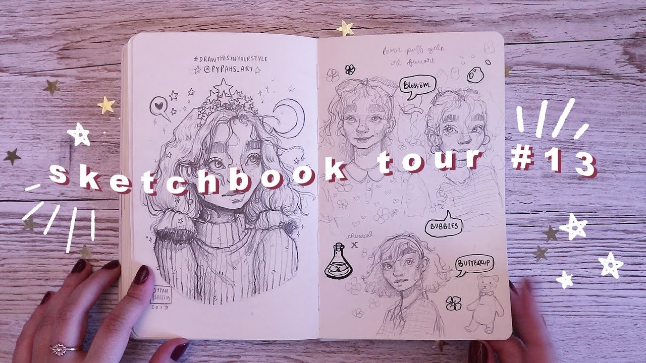 Sketchbook Tour!  sketchbook #13 