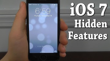 iOS 7 Hidden Features - Top 10 List