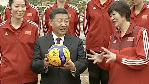 Xi Welcomes Chinese Women's Volleyball Team After World Cup Win - DayDayNews