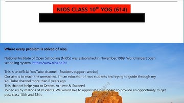 NIOS CLASS 10th YOGA 614| PRACTICAL ENGLISH MEDIUM 2023 | #niospractical #Yoga614practical