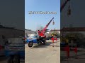 Mini 3-Wheel Crane #3wheelcrane #minicrane #cranetruck #liftingequipment #constructionmachine