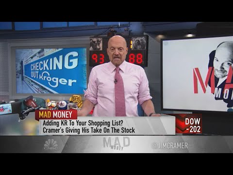 Kroger is a winning, investable safety stock that can withstand inflation, says Jim Cramer