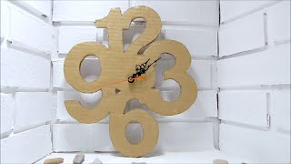 Hello guys, today we have made a cardboard clock, just print, cut and glue. This is a very easy craft that you can DIY. Materials you 