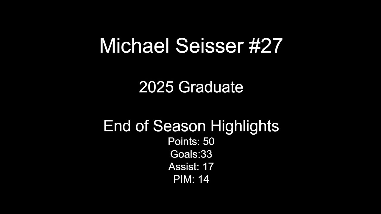 Michael Seisser End Of Season Highlights