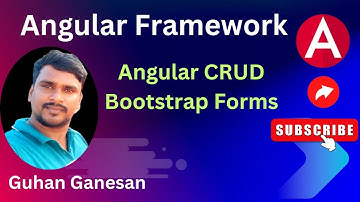 🎯Angular CRUD | Add Bootstrap Forms In Angular | Angular Tamil Tutorial for Beginners | Angular Form