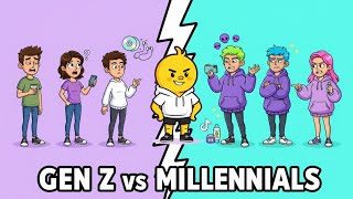 Bluntly Explaines: Gen Z vs Millennials