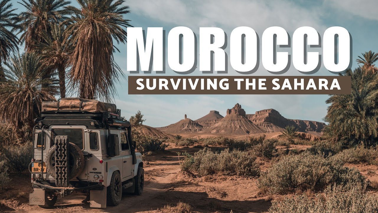 A Morocco overland film: Will we survive the Sahara desert? #Morocco #overlanding #saharadesert