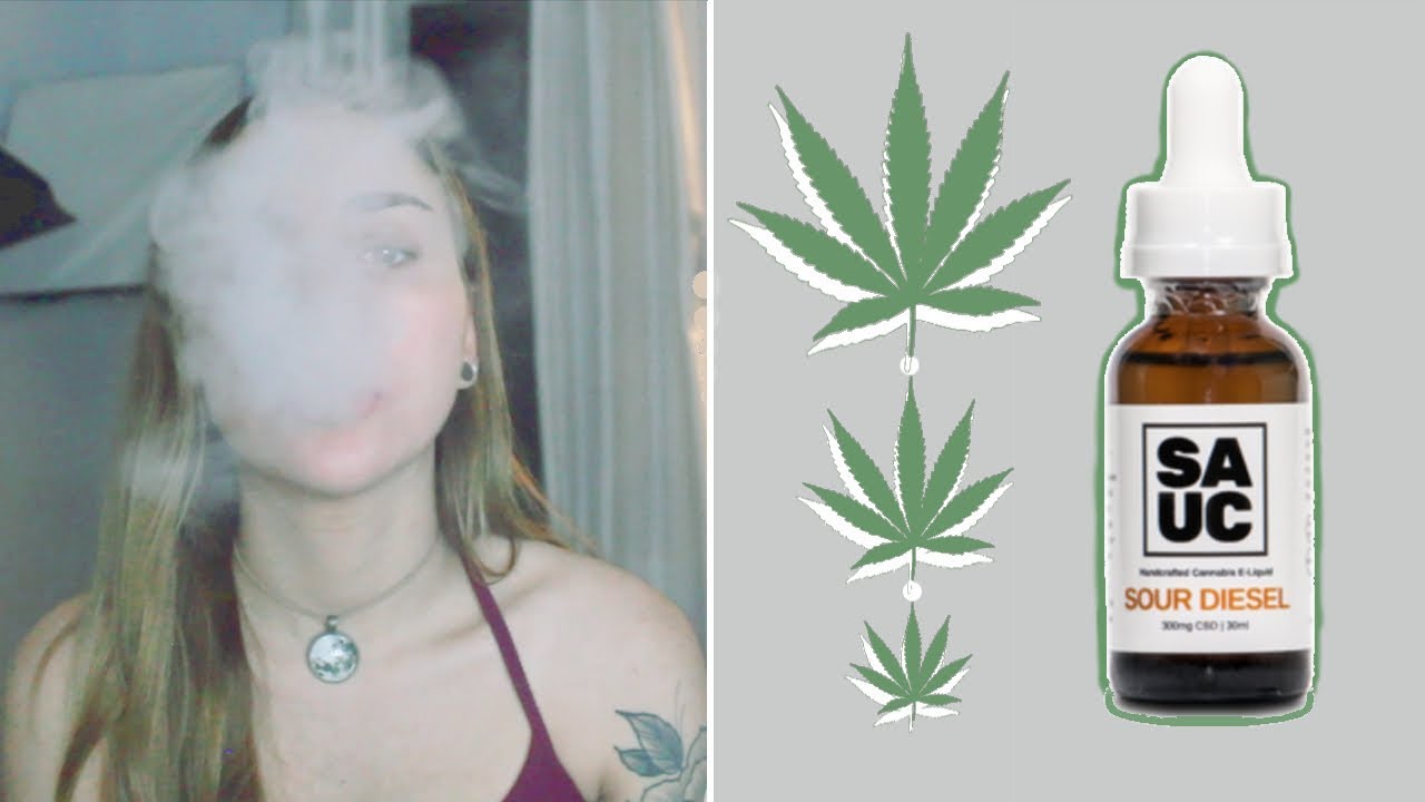 Vaping Sour Diesel CBD for the First Time ⌁ SAUC e-Liquid Review