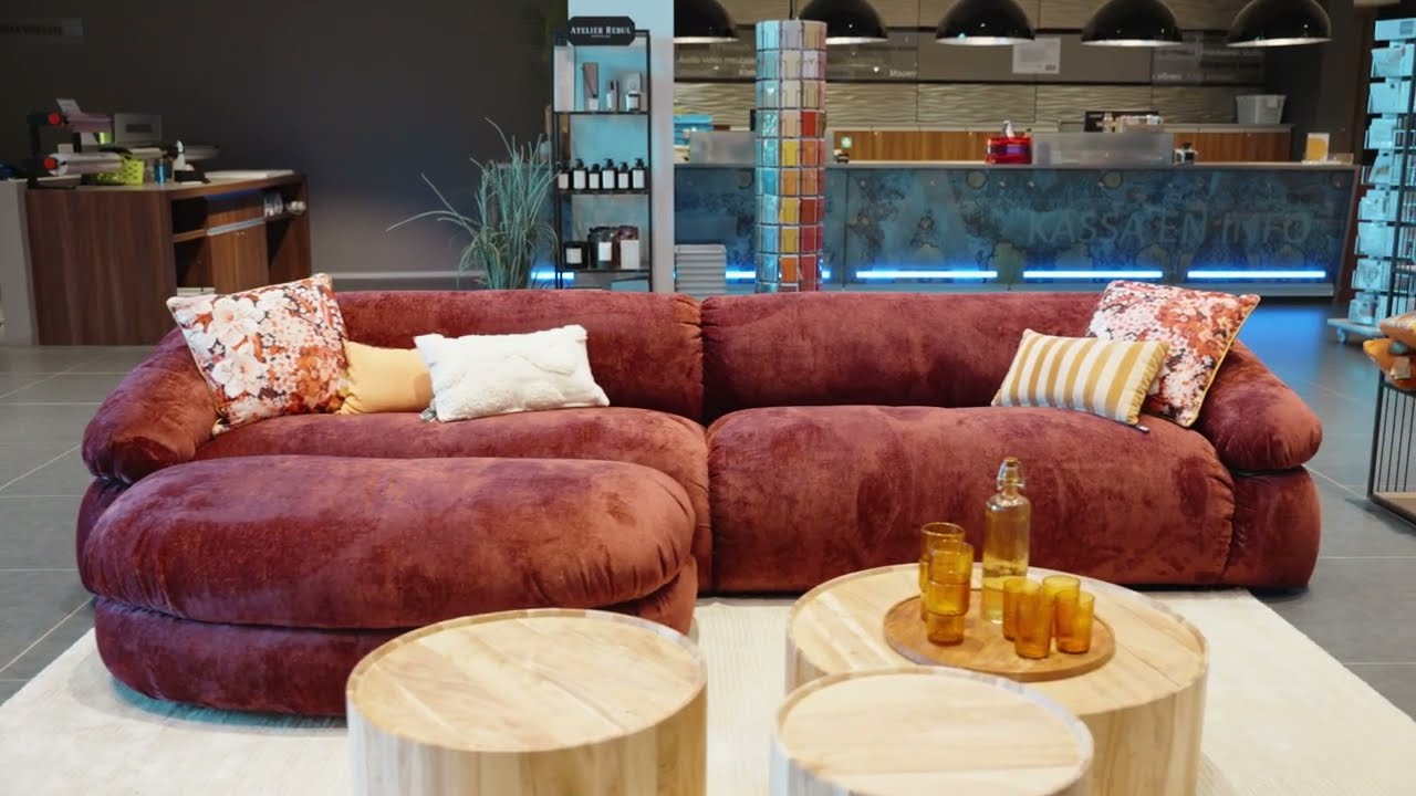 Richter Young Design - Hoeksalon Sunset - Bordeaux