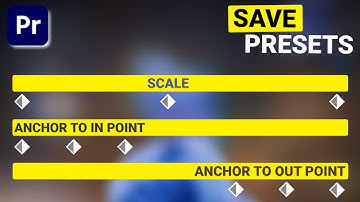 Save Presets in Premiere Pro – Premiere Pro Basic Tutorial