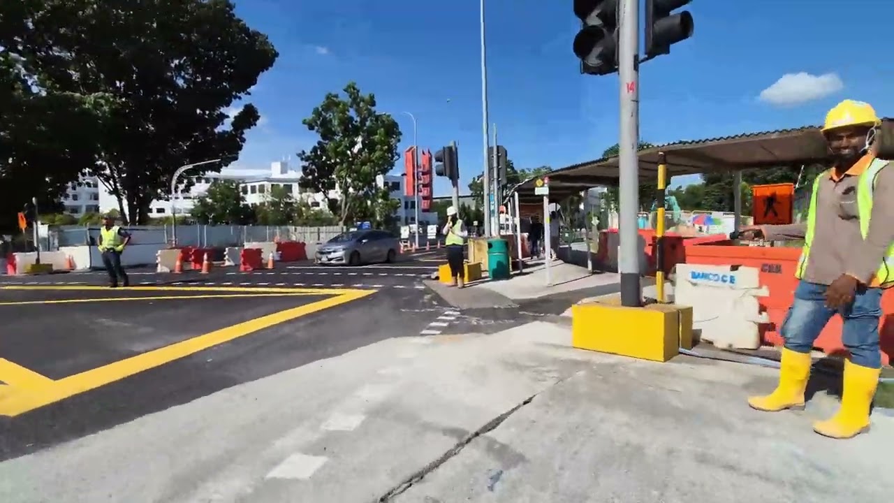 cycle ride from amk to woodlands waterfront park and back 4k 60fps