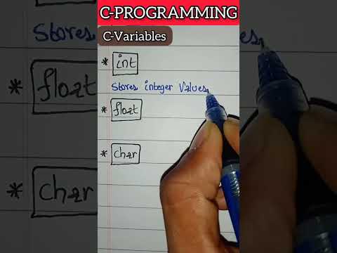👨‍💻C-Programming VARIABLES👈||#coding #code