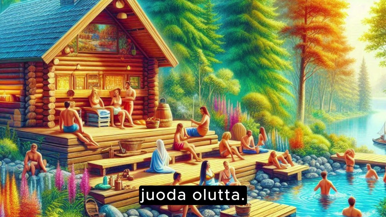 Helppo suomi - opi suomea - sauna