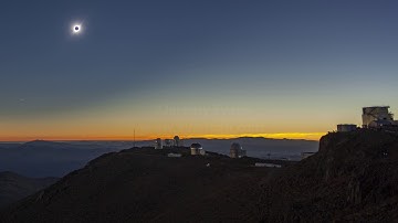 Total Solar Eclipse, July 2nd 2019. La Silla Observatory, Chile.