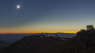 Total Solar Eclipse, July 2nd 2019. La Silla Observatory, Chile. Wealth