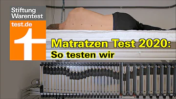 Welches ist die beste Matratze laut Stiftung Warentest?