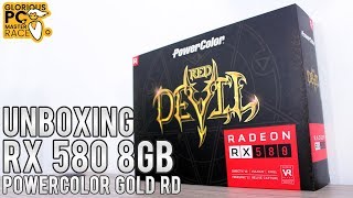 Powercolor RX 580 8GB RD Golden OC - Unboxing e primeiras impressões