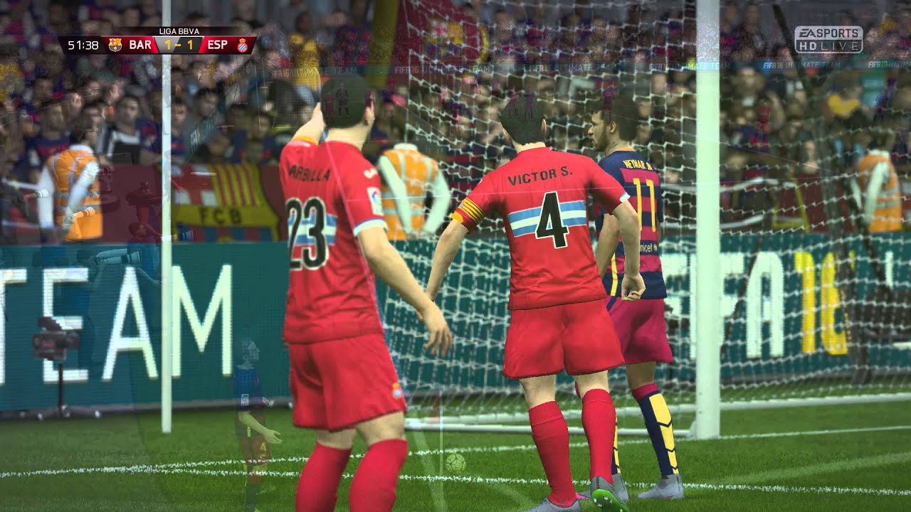 FIFA 16 - FC Barcelona vs. Espanyol LIGA BBVA