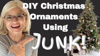 10 DIY Christmas Ornaments Using Trash and Junk from Around the House!