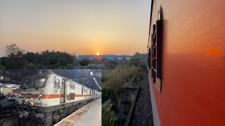 12125 Mumbai - Pune Pragati Superfast Express | Dadar - Pune Journey | Central Railway