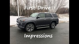 2019 toyota 4 runner limited owner first drive