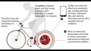 The Copenhagen Wheel   the most advanced e bike technology in the world