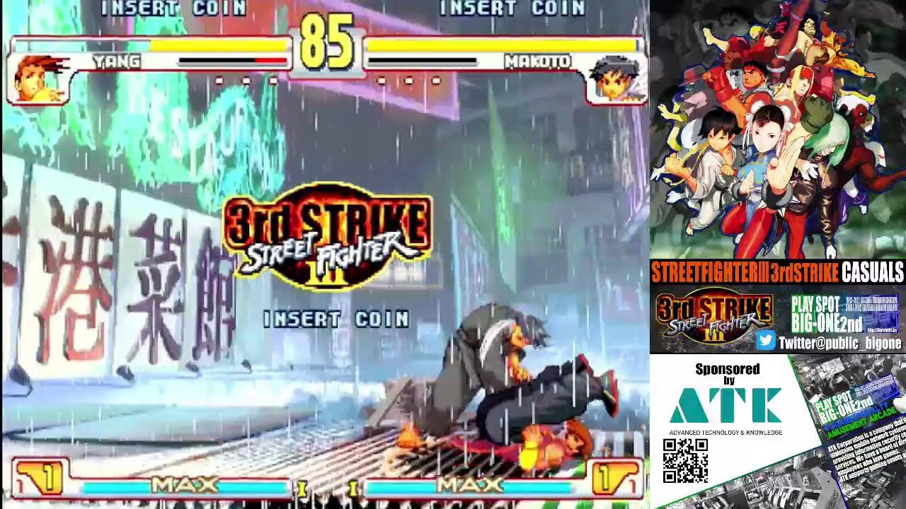 【SFⅢ3rd】ストリートファイターⅢ 3rd STRIKE店内対戦　2026/2/27