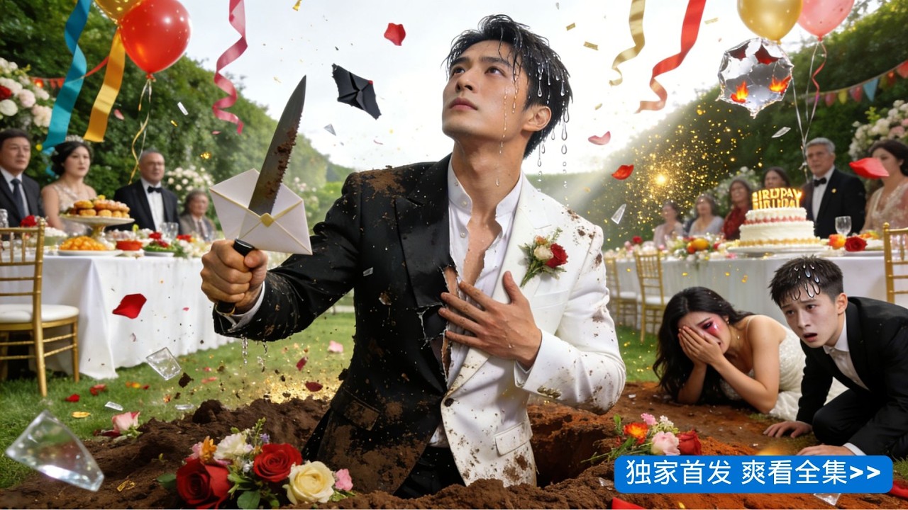 重生回兒子生日宴，我親手撕毀了送他的天價西裝。當著所有賓客的面，我指著妻子的“養子”說：這個野種，是你和保鏢生的。這一世，我要你們血債血償