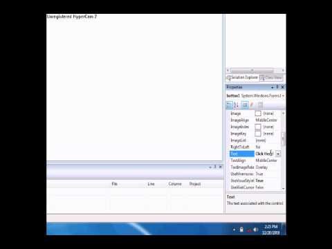 Visual C Sharp 2008 Tutorial: How to Create Your First Program (Not A Hello World)