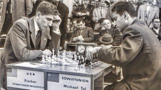 Modern Chess Brilliancy || Fischer vs Tal || Leipzig Olympiad (1960)