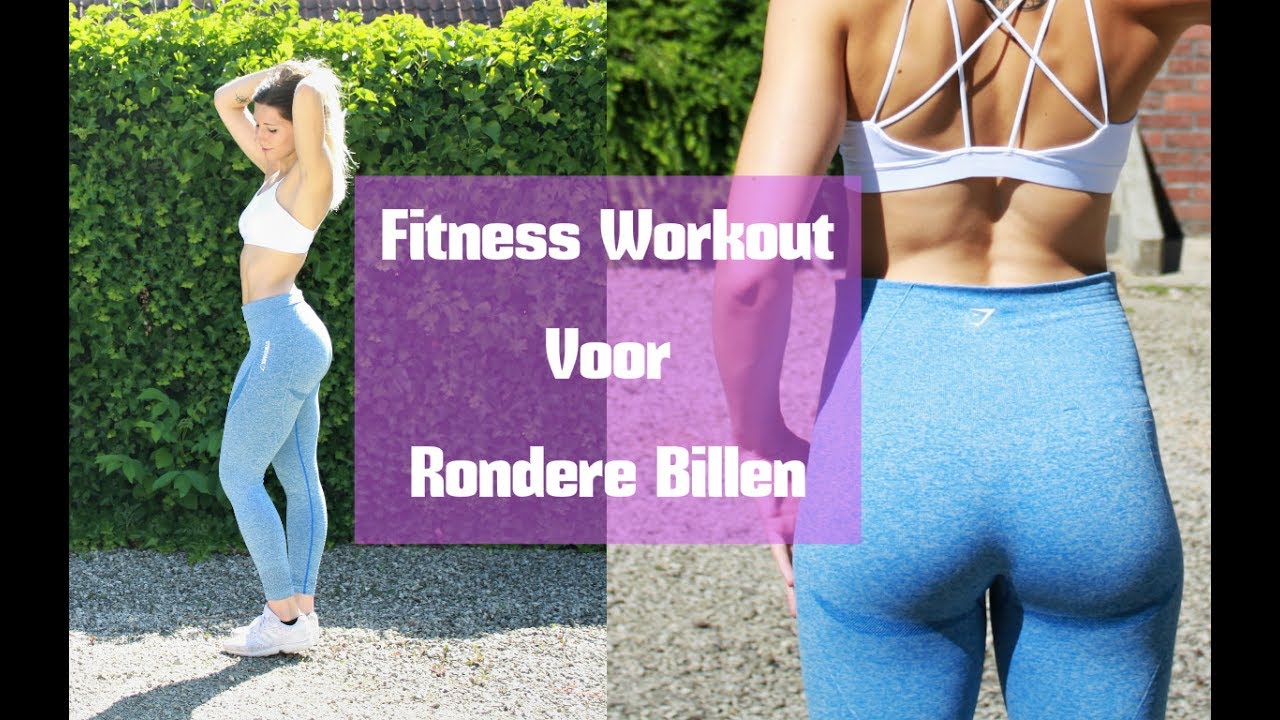 Oefeningen voor ronde billen | Fitness workout