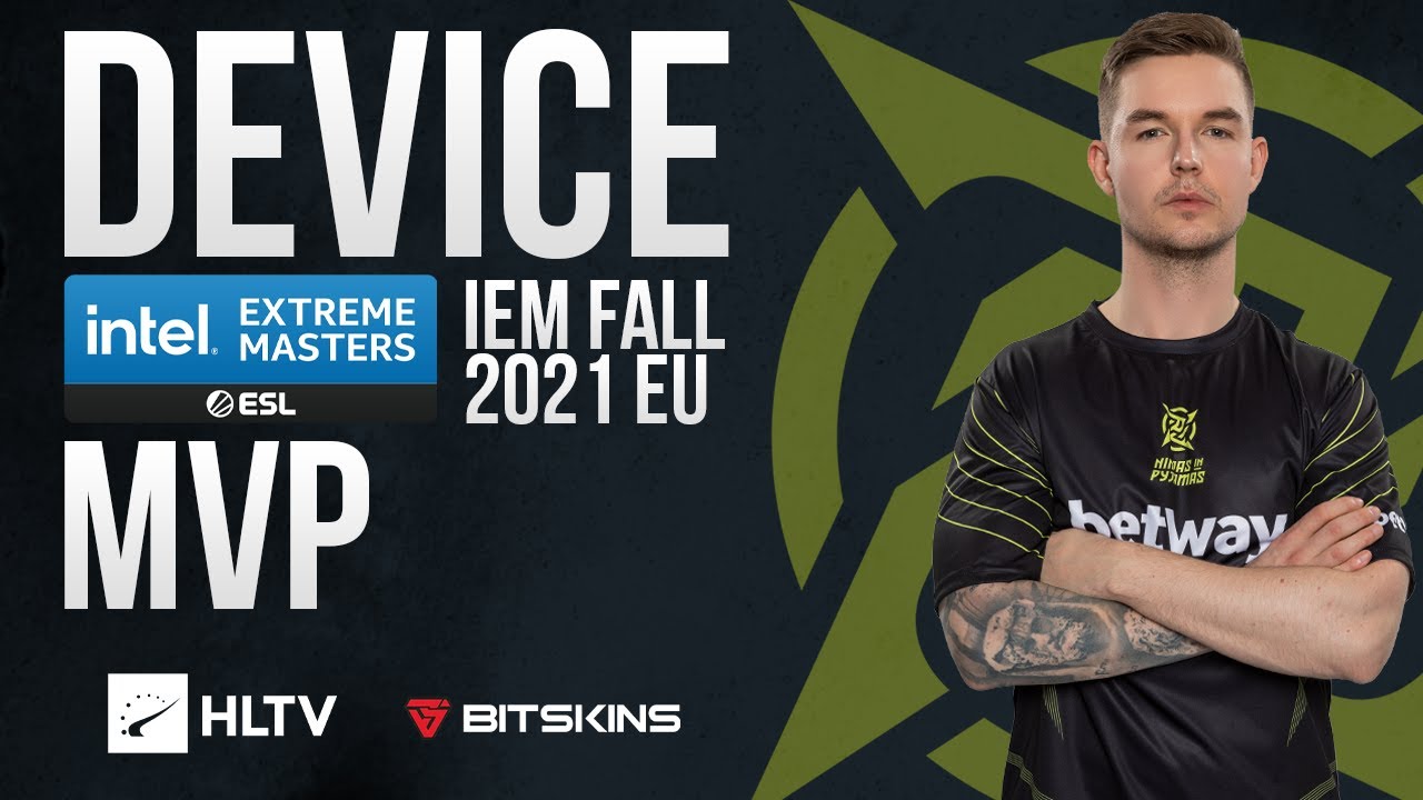 device - HLTV MVP by Bitskins of IEM Fall 2021 EU - YouTube
