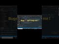 Bugs are things you will always have to deal with as programmar #coding
