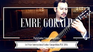 PGF Series - Emre Gokalp, 1st Prize of the International Guitar Competition PGF 2016