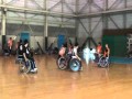 和歌山ＷＳＳＫＶＳ楽楽：前半（車いすハンドボール近畿リーグサマーミーティング）