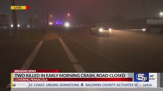 Two Killed in Early Morning Crash in Pensacola