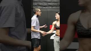 Muscular Girl Sara Saffari Muscle Comparison With N3On