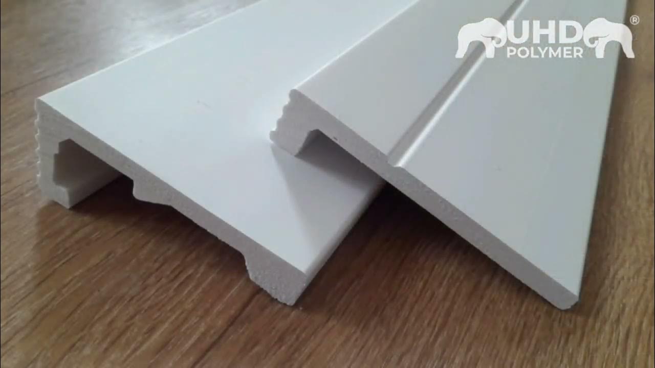 Карнизный плинтус UHD Polymer - YouTube