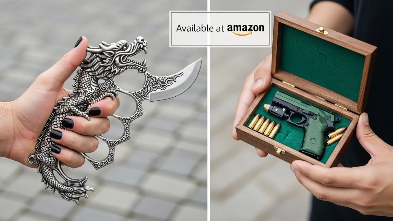 10 Mini Lethal Self Defense Gadgets Available On Amazon