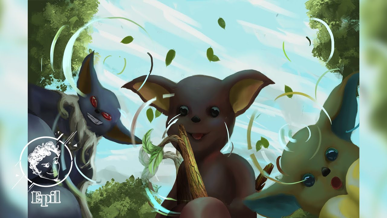 Painting Moglins Time Lapse
