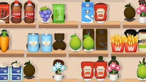 Goods Puzzle Sort Challenge Level 16 Game Walkthrough || Goods Puzzle Sort Match Game