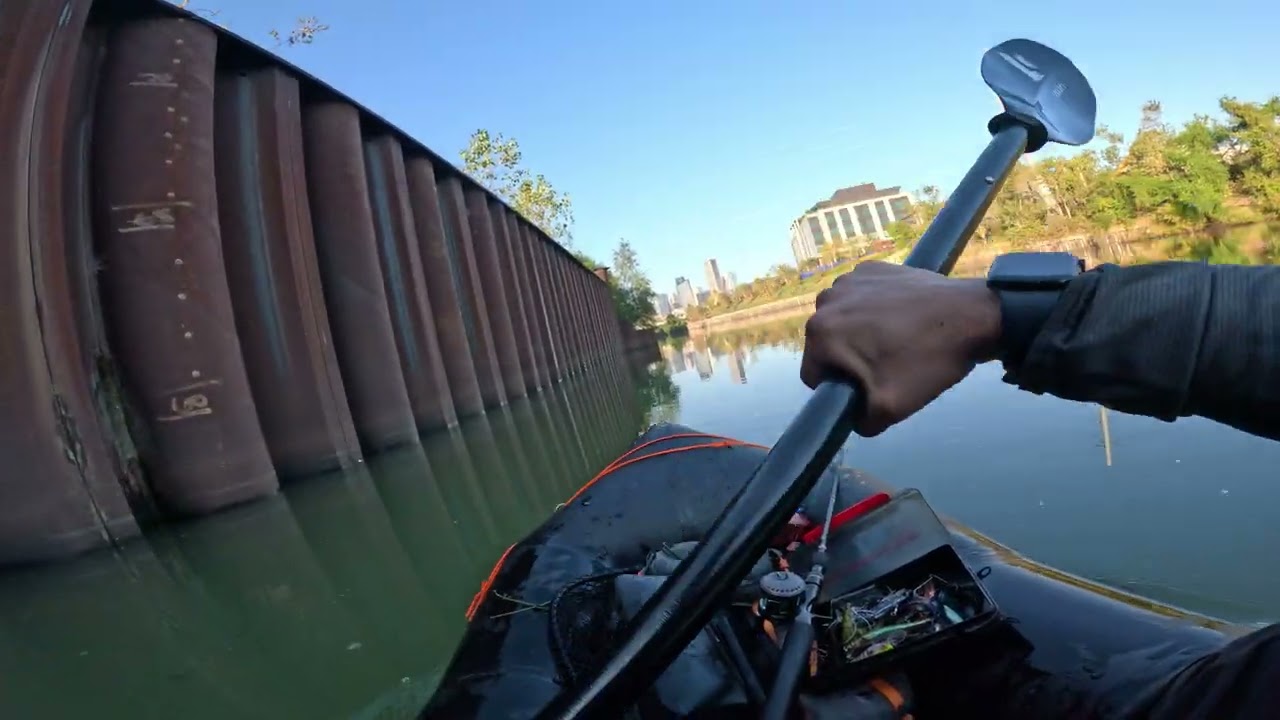 Bass Fishing in USA Live streaming highlight Kokopelli packraft inflatable kayak megabass Shimano