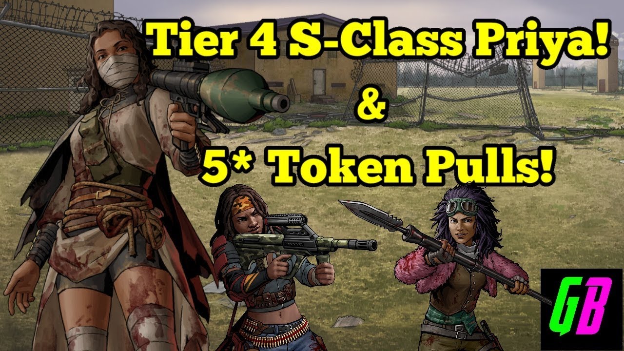 Tier 4 Priya & 5* Token Pulls! - Walking Dead Road to Survival